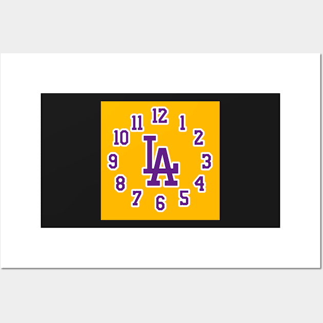 watch los angeles basketball Wall Art by JPS-CREATIONS